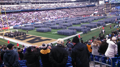 Personal photograph from attending Army/Navy game in Baltimore, MD.