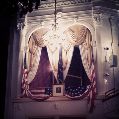 Personal photograph from visit Ford's Theatre, Washington, DC.